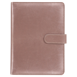 Ежедневник А5 недатиров. 100л обложка кож.зам. с магнитной застёжкой на кольцах