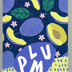 Блокнот А6 40л Фруктовый паттерн