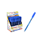 Ручка шар. синяя  "Flair" PEACH TRENDZ, пластик, 1.0мм, трехгранный корпус
