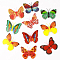 Декор "Бабочка" на магните  6см 10шт/уп (набор)