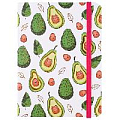 Блокнот 10,5*14,5см 80л "AVOCADO" ассорти /4вида/