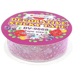 Лента декоративная липкая 18мм*1м  "Darvish"