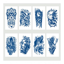 Наклейки-тату Синий микс2