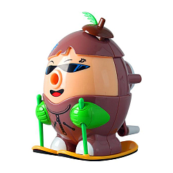 Точилка  механич.  "Darvish" ассорти в форме человечка на лыжах