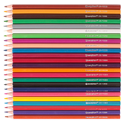 Карандаши 24цв "Darvish" "Бабочка" корпус пластиковый шестигранный (набор)