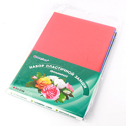 Набор пластичной замши А4 10цв 10л