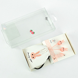 Наушники "Зайцы" вакуумные проводные с микрофоном в чехле