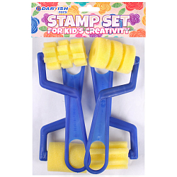 Штампы для детского творчества в наборе 4 шт