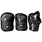 Комплект защиты черный  (колени, локти, запястья)