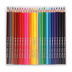 Карандаши 24цв трехгранный корпус "Весёлые животные"