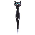 Ручка шар. синяя "Darvish" корпус в форме "черного кота"