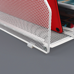 Лоток металлический 1 отделение 5 секций цвет белый