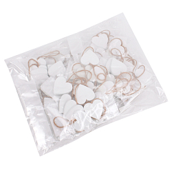 Подвески деревянные "Сердечки" 8 шт в наборе