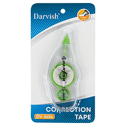 Корректирующая лента в роллере "Darvish" 5мм*6м в блистере
