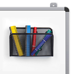 Органайзер магнитный металлический 2 отделения чёрный