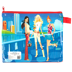 Папка  для тетрадей  А5 на молнии с рисунком "Darvish"