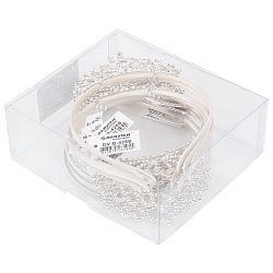 Ободок бежевый  для волос "диадема"