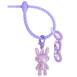 Брелок "Кролик" на силиконовой стяжке