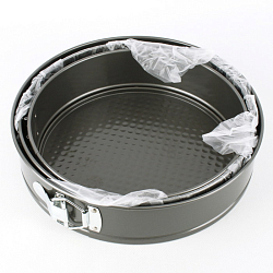 Формы для запекания разъемные круглые 3 шт. D-24,26,28см в наборе