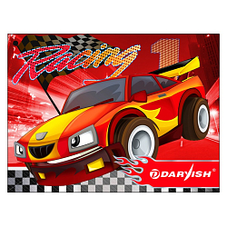 Папка   на резинке А4 "Darvish" картонная ассорти