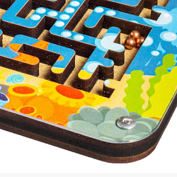 Лабиринт с шариками "Подводный мир"