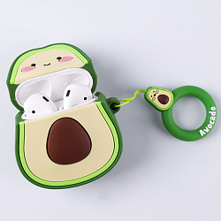 Чехол для наушников б/п "Авокадо" силиконовый