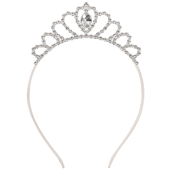 Ободок бежевый  для волос "диадема"