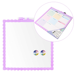 Доска магнитно-маркерная 29*29см 2-х сторонняя