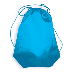 Сумка  для сменной обуви голубая