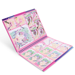 Раскраска с трафаретами на гребне