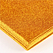 Набор пластичной замши с блёстками золотая А4 10л (фоамиран)