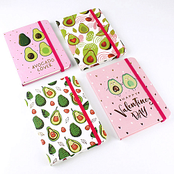 Блокнот 10,5*14,5см 80л "AVOCADO" ассорти /4вида/