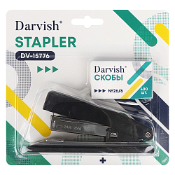 Степлер  №24/6, 26/6 +400шт скобы