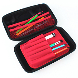 Пенал "3D CARS" 23,5*14*6см (красный)