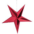 Праздничное украшение "Paper star" D45 красный