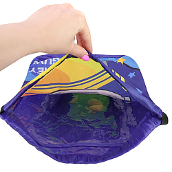 Сумка-рюкзак для бассейна "Инопланетянин" 45х35х7 см