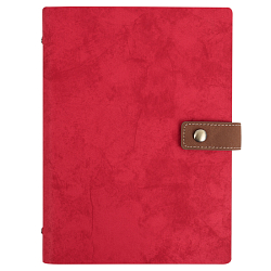 Ежедневник А5 недатиров. 100л обложка кож.зам. на кольцах с магнитной застёжкой