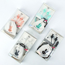 Наушники "Зайцы" вакуумные проводные с микрофоном в чехле