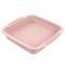 Форма для запекания квадратная розовая