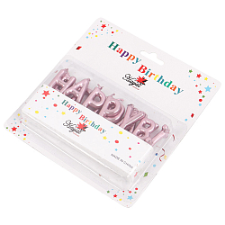 Свечи для торта "Happy birthday" ассорти