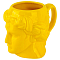 Кружка "Голова Давида" жёлтая 600мл
