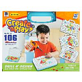 Конструктор-мозаика "Create'n Play" с шуруповертом 106 деталей.