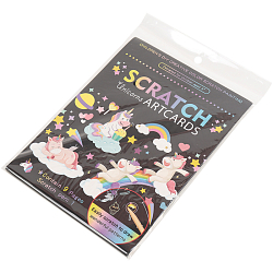 Гравюра-раскраска Единороги