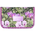 Пенал  1отдел. 190*115мм Тропические орхидеи с откидной планкой