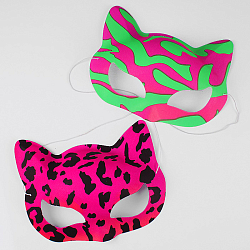 Праздничное украшение "Маска с ушками" ассорти