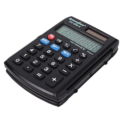 Калькулятор карманный  8 pазр.  "Darvish" двойное питание  96*63*12мм