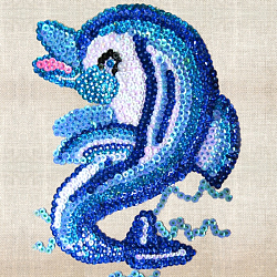 Декоративные пайетки  6 цветов 12шт (набор)