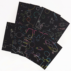 Гравюра-раскраска Космос