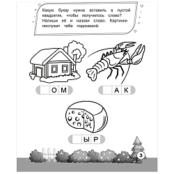 Рабочая тетрадь "Найди и напиши слово" для девочек 8л