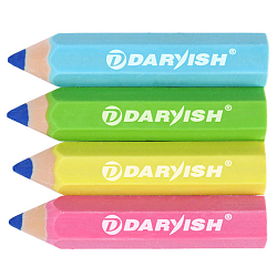 Набор ластиков "Карандаши" 4шт/уп